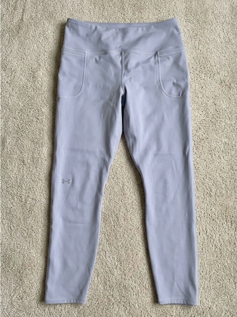 Under Armour Gray High Waisted Pocket Leggings 1X